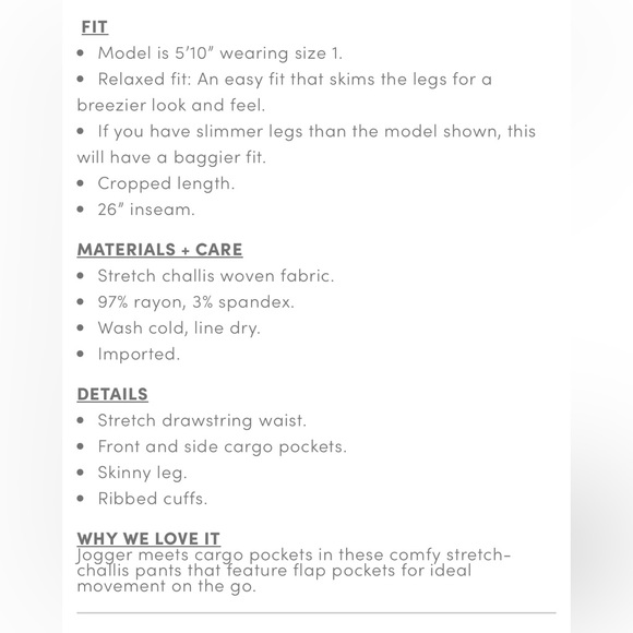 NWT-Torrid relaxed fit jogger size 2 (18/20) - Picture 2 of 8